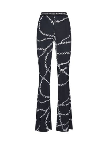 Chain-print Flared Trousers - Versace Jeans Couture - Modalova