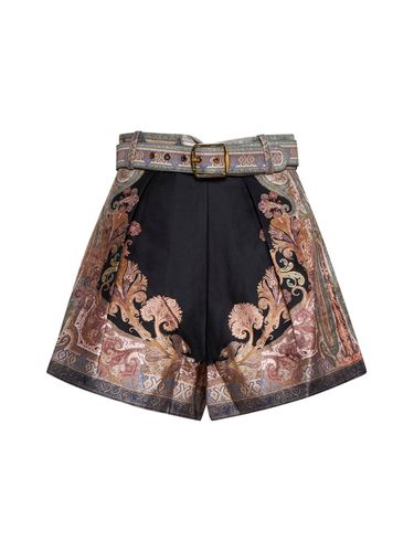 Zimmermann Illustration Tuck Shorts - Zimmermann - Modalova