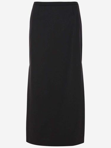 Long Stretch Jersey Skirt - Dolce & Gabbana - Modalova