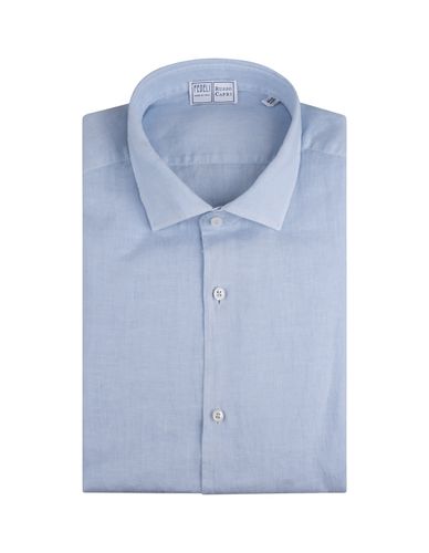 Classic Shirt In Lightweight Light Cotton - Fedeli - Modalova