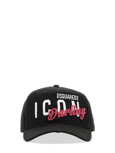 Baseball Hat With D2 Patch - Dsquared2 - Modalova
