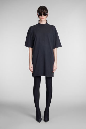 Balenciaga Dress In Black Cotton - Balenciaga - Modalova