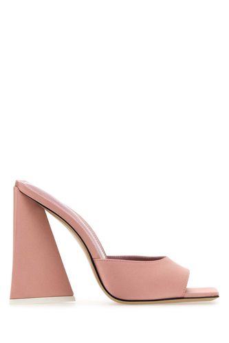 The Attico Pink Satin Devon Mules - The Attico - Modalova