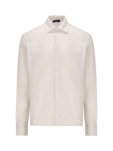 Buttoned Long Sleeved Shirt Herno - Herno - Modalova