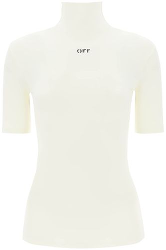 Off-White Fitted Top - Off-White - Modalova