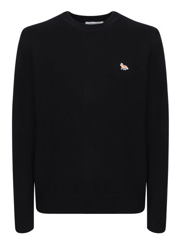 Fox-appliquã Wool Jumper - Maison Kitsuné - Modalova