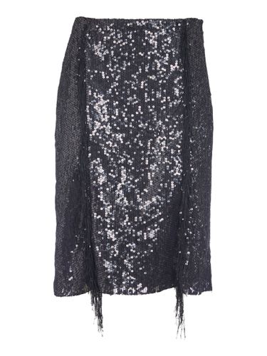 MSGM Sequin Embellished Skirt - MSGM - Modalova