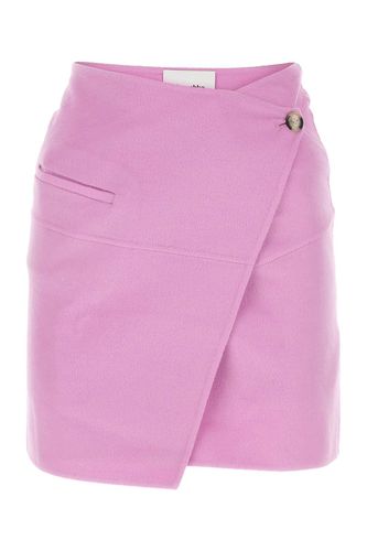 Nanushka Pink Wool Blend Mini Skirt - Nanushka - Modalova