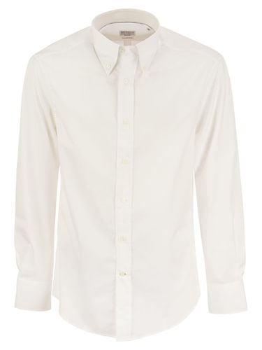 Twill Shirt Button Down - Brunello Cucinelli - Modalova