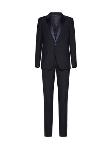 Three Pieces Wool Tuxedo - Dolce & Gabbana - Modalova