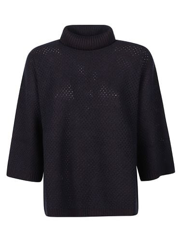 Threequarters Sleeve Turtle Neck Sweater - Fabiana Filippi - Modalova