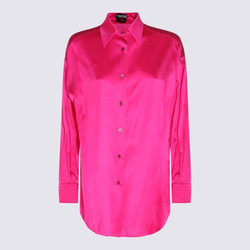 Tom Ford Pink Silk Blend Shirt - Tom Ford - Modalova