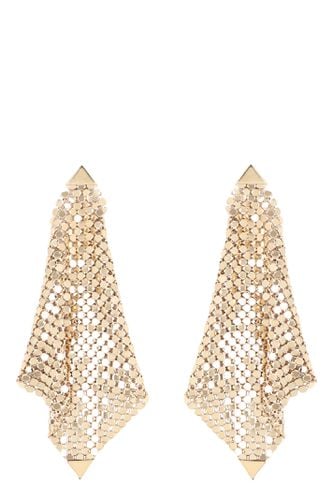 Mesh Drop Earrings - Paco Rabanne - Modalova