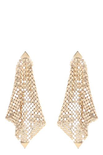 Pixel Metal Mesh Earrings - Paco Rabanne - Modalova