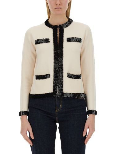 Sequin-embellished Cardigan - Tory Burch - Modalova