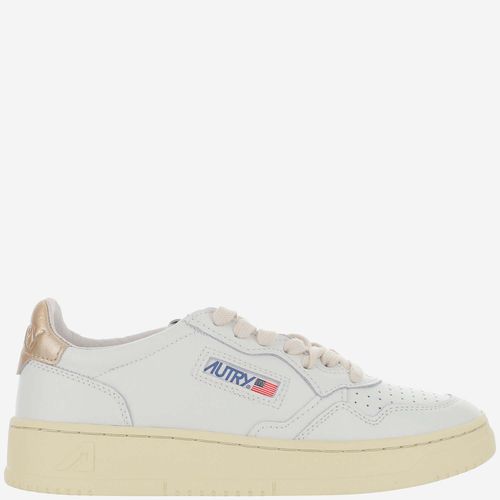 Autry Medalist Low Leather Sneakers - Autry - Modalova