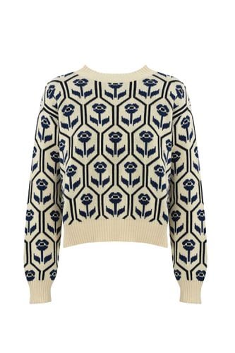 Odeon Sweater In Jacquard Cotton - Weekend Max Mara - Modalova