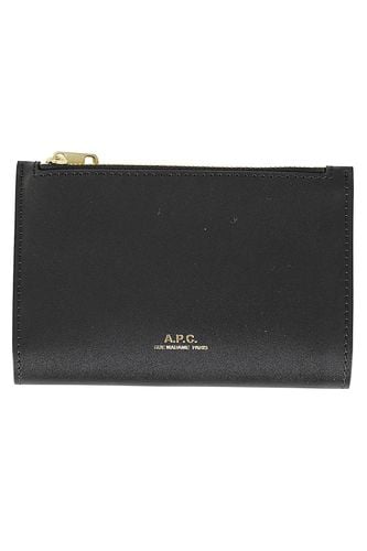 A. P.C. Willy Logo Embossed Wallet - A.P.C. - Modalova