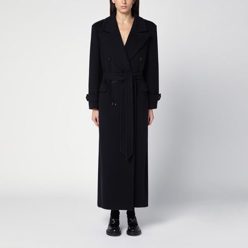 Belted Double-breasted Coat - Tagliatore - Modalova