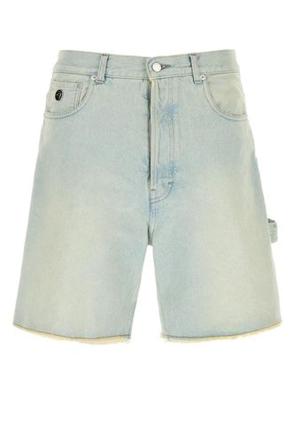 Light Blue Denim Bermuda Shorts - AMBUSH - Modalova