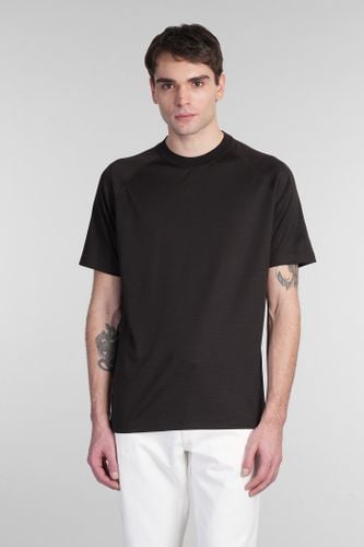 Zegna T-shirt In Brown Wool - Zegna - Modalova