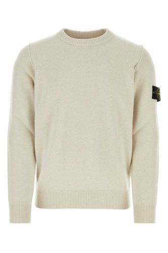 Sand Wool Blend Sweater - Stone Island - Modalova