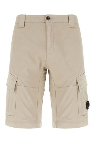 C. P. Company Sand Cotton Stretch Bermuda Shorts - C.P. Company - Modalova