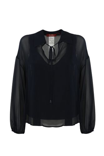 Valdai Oversized Blouse In Silk - Max Mara Studio - Modalova