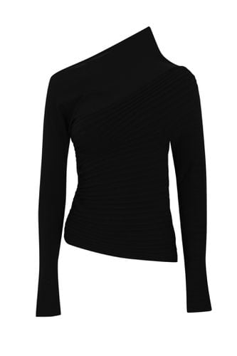 Asymmetric Viscose Sweater - Philosophy di Lorenzo Serafini - Modalova