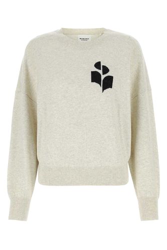 Melange Sand Cotton Blend Marisans Sweater - Marant Étoile - Modalova