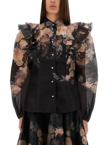 Blouse With Ruffles crush - Zimmermann - Modalova