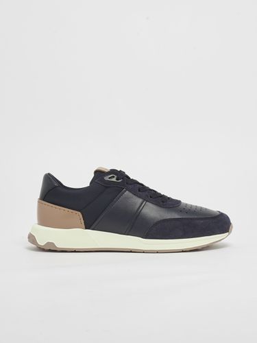 Tod's Leather And Fabric Sneakers - Tod's - Modalova