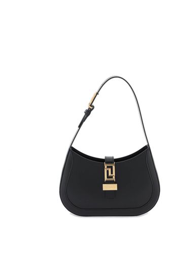 Versace Black Leather Bag - Versace - Modalova