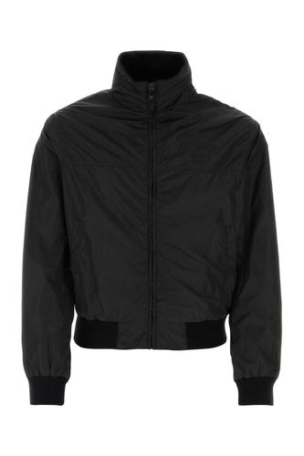 Versace Black Nylon Jacket - Versace - Modalova