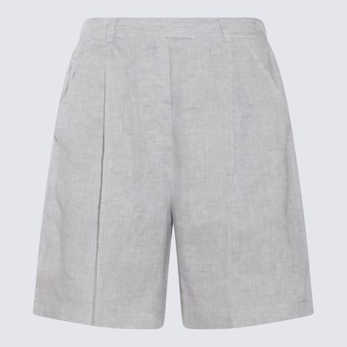 Light Grey Linen Shorts - Brunello Cucinelli - Modalova