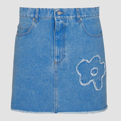 Marni Blue Cotton Denim Skirt - Marni - Modalova