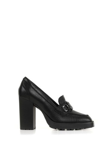 Hogan Loafer With Heel And H Chain - Hogan - Modalova