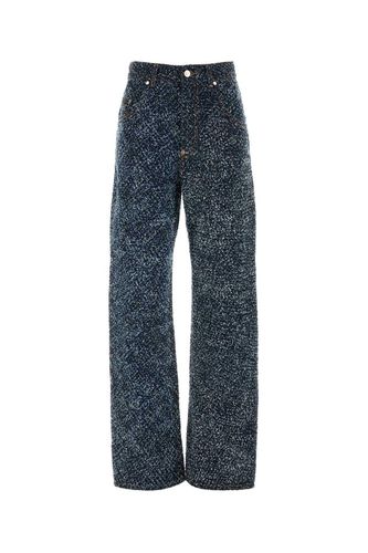 High-waist Denim Bouclé Jeans - Stella McCartney - Modalova