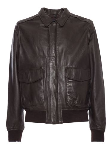 Schott NYC Black Leather Jacket - Schott NYC - Modalova