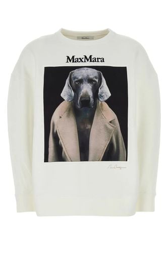 Stretch Cotton Blend Bacco Sweatshirt - Max Mara - Modalova