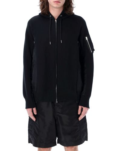 Sacai Paneled Hoodie - Sacai - Modalova