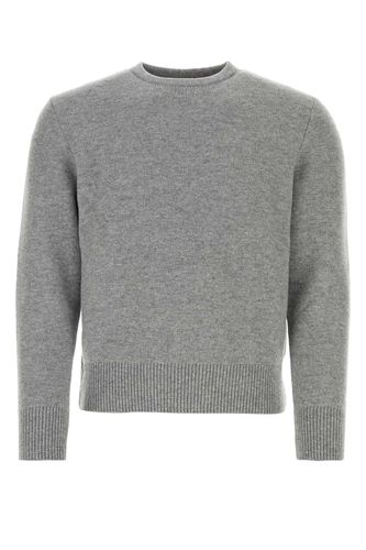 Thom Browne Grey Wool Sweater - Thom Browne - Modalova