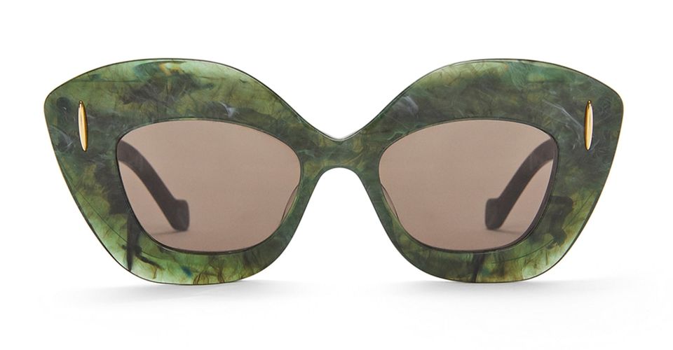 Retro Screen - Marble Sunglasses - Loewe - Modalova