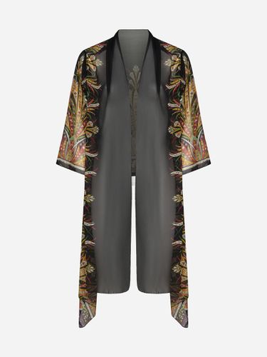 Etro Paisley Print Silk Top - Etro - Modalova