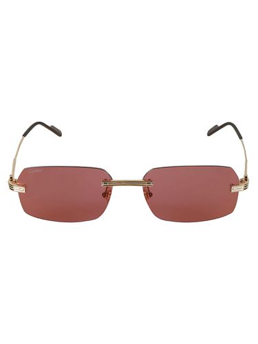 Rectangular Sunglasses Sunglasses - Cartier Eyewear - Modalova