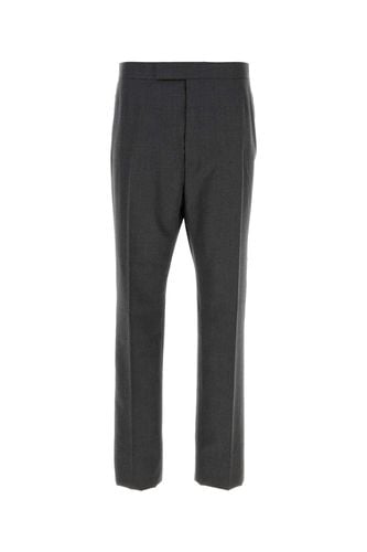 Thom Browne Graphite Wool Pant - Thom Browne - Modalova