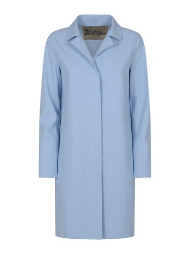 Single-breasted Long-sleeved Coat - Herno - Modalova