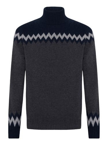 Kiton Jersey High Neck Cashmere - Kiton - Modalova