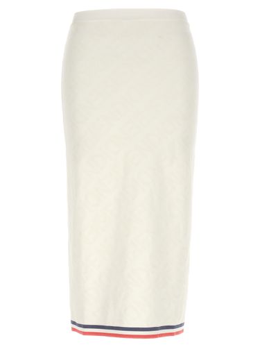 Fendi Viscose Ff Midi Skirt - Fendi - Modalova