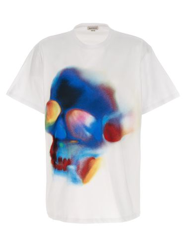 Solarised Skull T-shirt - Alexander McQueen - Modalova